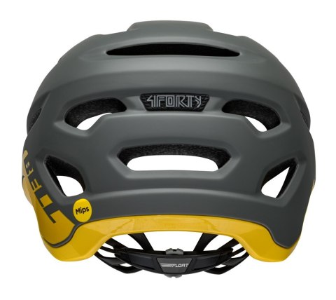 Kask mtb BELL 4FORTY matte gloss gray yellow roz. M (55-59 cm) (NEW)