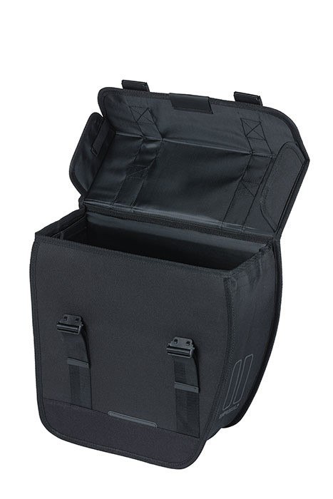 Sakwa miejska pojedyncza BASIL TOUR SINGLE PANNIER BAG RIGHT 14L, Hook On System, wodoodporna right black (NEW)
