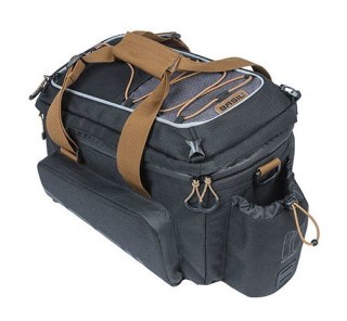 Torba na bagażnik BASIL MILES TRUNKBAG XL PRO MIK 9-36L, MIK System (ready to go, 100% wodoodporna black slate (NEW)