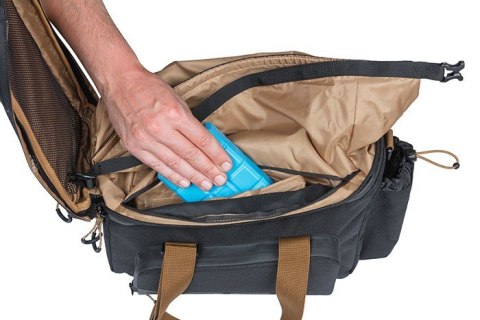 Torba na bagażnik BASIL MILES TRUNKBAG XL PRO MIK 9-36L, MIK System (ready to go, 100% wodoodporna black slate (NEW)