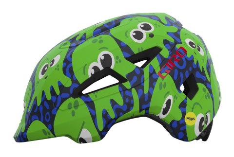 Kask dziecięcy GIRO SCAMP II matte midnight bright green inked roz. XS (45-49 cm) (NEW)...