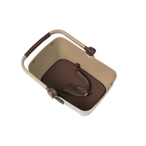 Kosz na przód na kierownicę BASIL BUDDY DOG BICYCLE BASKET FRONT KF 32L, KF System, bisotti brown (NEW)