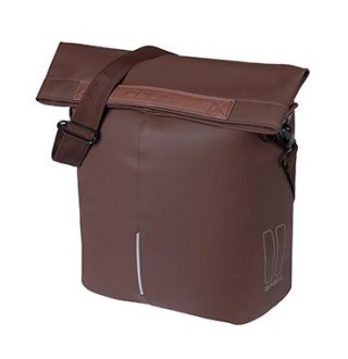 Sakwa Miejska Pojedyncza BASIL CITY SHOPPER 14-16L, Hook On System, roasted brown (NEW)