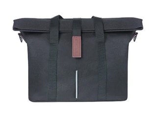 Sakwa miejska pojedyncza BASIL CITY BICYCLE HANDBAG 8-11L, KF-Hook System, wodoodporna black (NEW)