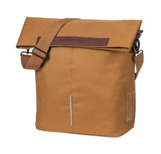 Sakwa miejska pojedyncza BASIL CITY SHOPPER 14-16L, Hook On System, camel brown (DWZ)
