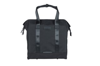 Sakwa miejska pojedyncza BASIL GRAND BICYCLE SHOPPER 23L, Hook On System, wodoodporna black (NEW)