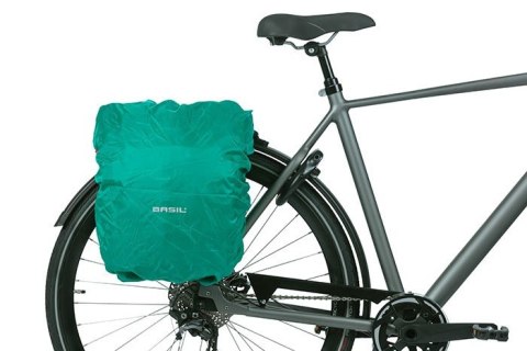 Sakwa pojedyncza BASIL DISCOVERY 365D SINGLE PANNIER BAG L 20L, Hook On System, wodoodporna black melee (NEW)