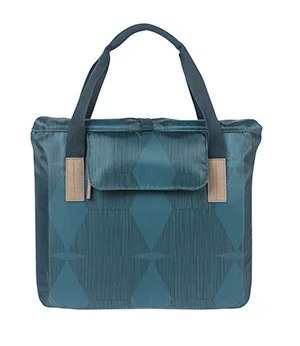 Torba na bagażnik BASIL ELEGANCE BICYCLE SHOPPER 20-26L Hook On System, wodoodporna estate blue (NEW)