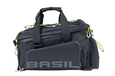 Torba na bagażnik BASIL MILES TARPAULIN TRUNKBAG XL PRO 9-36L, 100% wodoodporna black lime (bez płytki mocującej) (NEW)