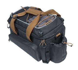 Torba na bagażnik BASIL MILES TARPAULIN TRUNKBAG XL PRO 9-36L, 100% wodoodporna black slate (bez płytki mocującej) (NEW)