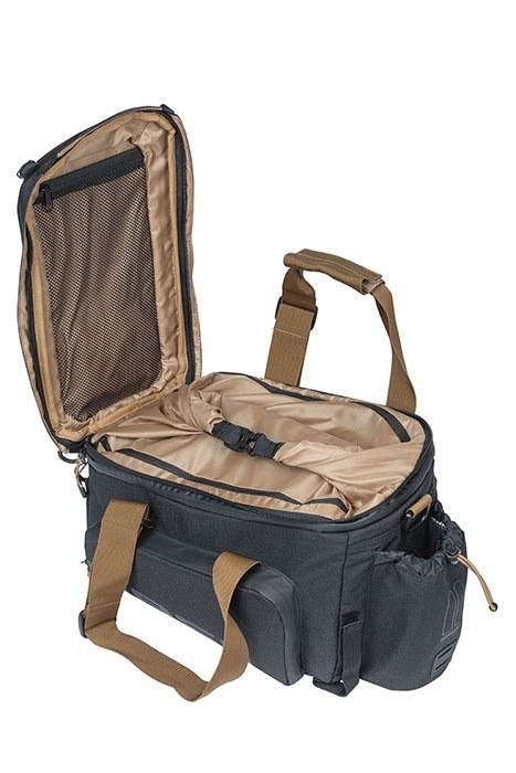 Torba na bagażnik BASIL MILES TARPAULIN TRUNKBAG XL PRO 9-36L, 100% wodoodporna black slate (bez płytki mocującej) (NEW)