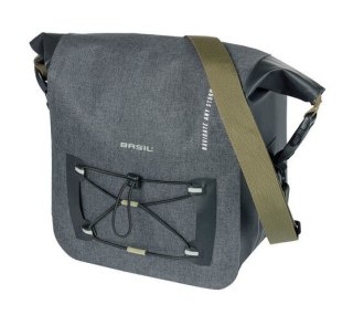 Torba na kierownicę BASIL NAVIGATOR STORM KF HANDLEBAR BAG 10-11L, wodoodporna, grey black (NEW)