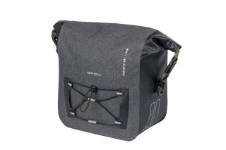 Torba na kierownicę BASIL NAVIGATOR STORM KF HANDLEBAR BAG 10-11L, wodoodporna, grey black (NEW)