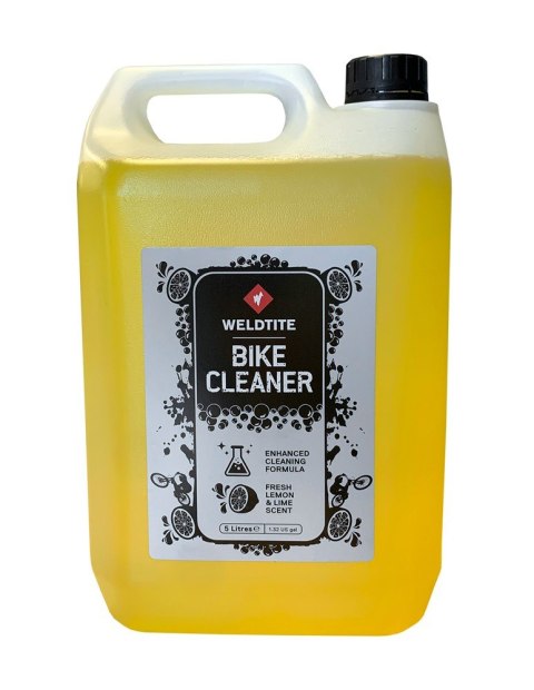 Płyn do mycia roweru WELDTITE BIKE CLEANER LEMON 5L (NEW) Płyn do mycia roweru WELDTITE BIKE CLEANER LEMON 5L (NEW)