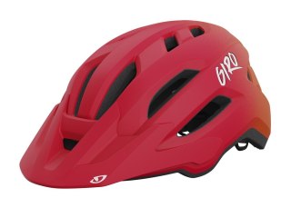Kask dziecięcy juniorski GIRO FIXTURE II INTEGRATED MIPS matte red fade roz. Uniwersalny (50-57 cm) (NEW 2025)