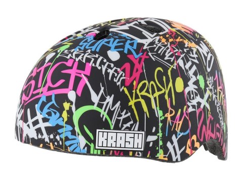 Kask dziecięcy juniorski KRASH STREET WRITER POP 2D roz. M YOUTH FS 8+ (54-58 cm) (NEW 2025) Kask dziecięcy juniorski KRASH STREET WRITER POP 2D roz. M YOUTH FS 8+ (54-58 cm) (NEW 2025)