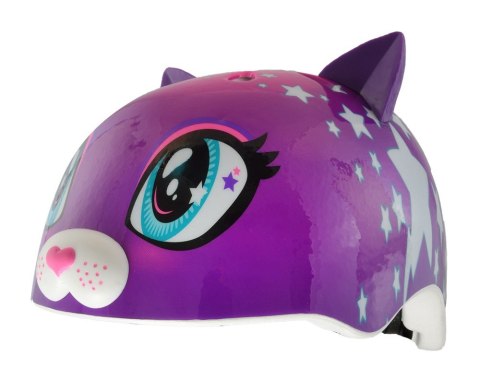 Kask dziecięcy juniorski RASKULLZ STAR KITTY roz. S CHILD FS 5+ (50-54 cm) (NEW 2025)