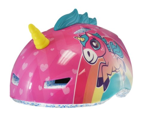 Kask dziecięcy juniorski RASKULLZ UNICORN 3D roz. XS INFANT FS 1+ (48-52 cm) (NEW 2025)