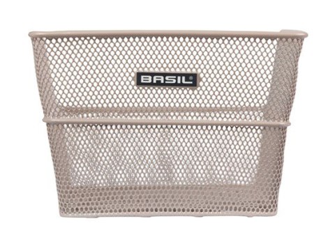 Kosz na bagażnik BASIL CENTO FLOWER REAR BASKET, Stalowy, Nude Metallic (NEW 2025)