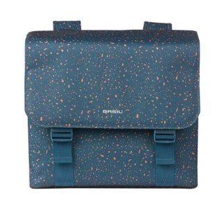 Sakwy BASIL FLAIR DOUBLE BICYCLE BAG, HOOK-ON, 35L, Wodoodporna, Navy (NEW 2025)