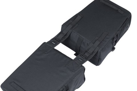 Sakwy BASIL MOVE DOUBLE BICYCLE BAG, UNIVERSAL BRIDGE, 30L, Wodoodporna, Black (NEW 2025)