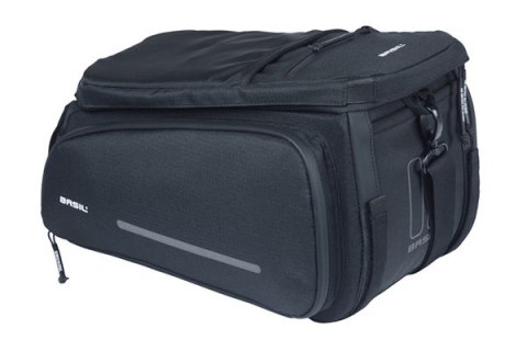 Torba na bagażnik BASIL MOVE TRUNK BAG, do stosowania z MIK, 10-26L, Wodoodporna, Black (NEW 2025)