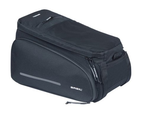 Torba na bagażnik BASIL MOVE TRUNK BAG, do stosowania z MIK, 10-26L, Wodoodporna, Black (NEW 2025)