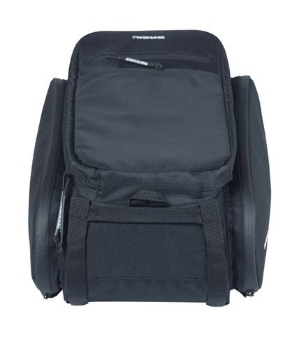 Torba na bagażnik BASIL MOVE TRUNK BAG, do stosowania z MIK, 10-26L, Wodoodporna, Black (NEW 2025)