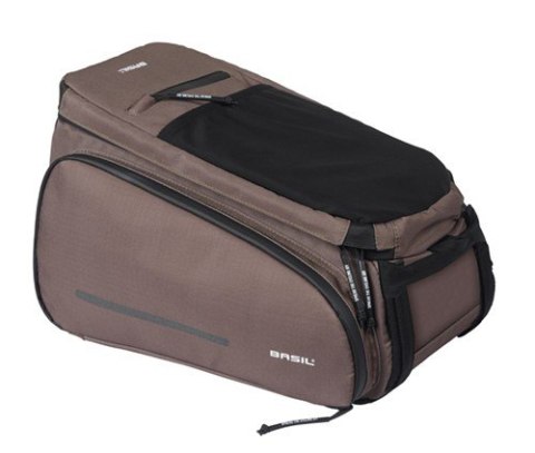 Torba na bagażnik BASIL MOVE TRUNK BAG, do stosowania z MIK, 10-26L, Wodoodporna, Brown (NEW 2025)
