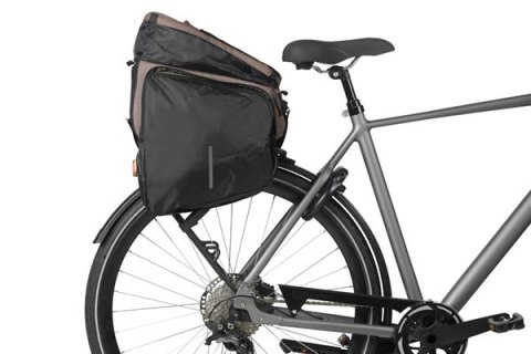 Torba na bagażnik BASIL MOVE TRUNK BAG, do stosowania z MIK, 10-26L, Wodoodporna, Brown (NEW 2025)