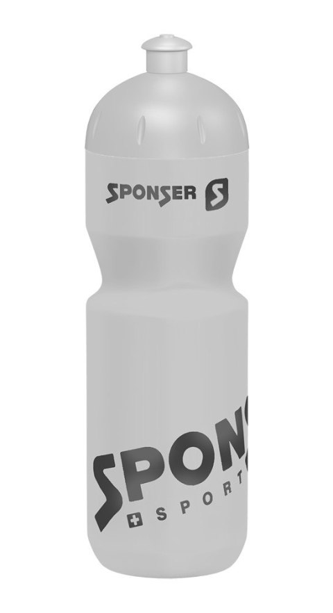 Bidon SPONSER silver / black 500 ml NET (NEW 2025) Bidon SPONSER silver / black 500 ml NET (NEW 2025)