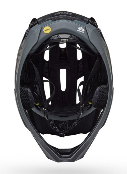 Kask full face BELL SUPER AIR R MIPS SPHERICAL matte black fasthouse roz. M (55-59 cm) (NEW 2025)