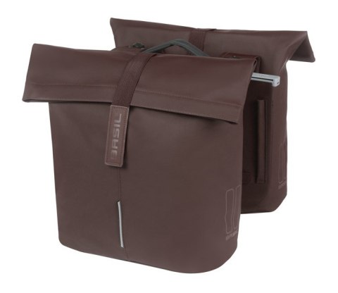 Sakwa miejska podwójna BASIL CITY DOUBLE PANNIER BAG MIK 28-32L, MIK System (ready to go), roasted brown (NEW 2025) Sakwa miejska podwójna BASIL CITY DOUBLE PANNIER BAG MIK 28-32L, MIK System (ready to go), roasted brown (NEW 2025)