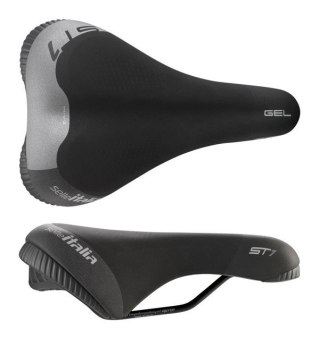 Siodło SELLE ITALIA SPORTOURING ST 1 L (idmatch L1), Fec Alloy Rail, Light Gel, 497g (NEW 2025)