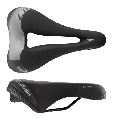 Siodło SELLE ITALIA SPORTOURING ST 1 SUPERFLOW L (idmatch L3), Fec Alloy Rail, Light Gel 477g (NEW 2025) Siodło SELLE ITALIA SPORTOURING ST 1 SUPERFLOW L (idmatch L3), Fec Alloy Rail, Light Gel 477g (NEW 2025)