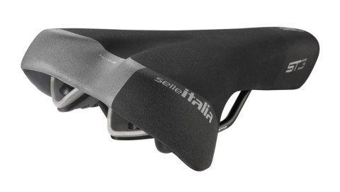 Siodło SELLE ITALIA SPORTOURING ST 3 S (idmatch S1), Fec Alloy Rail, Light Gel, 444g (NEW 2025)