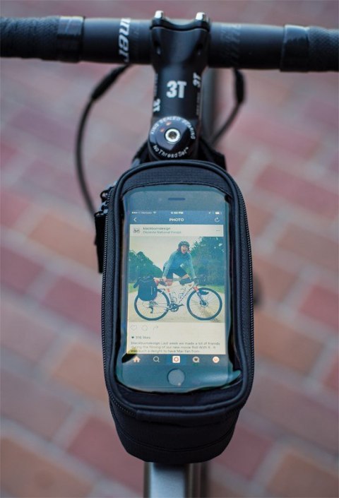 Torba na telefon BLACKBURN LOCAL PLUS TOP TUBE BAG black (NEW 2025)