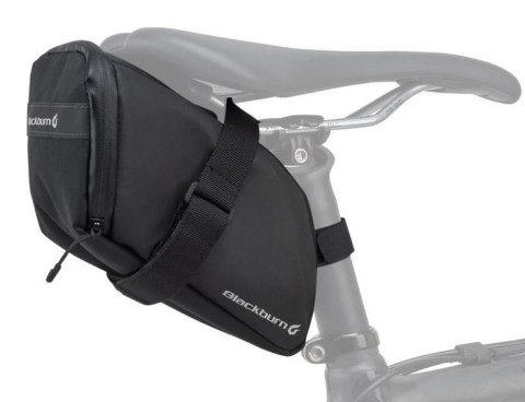 Torba pod siodło BLACKBURN GRID LARGE SEAT BAG black, wodoodporna, odblaskowa, 1,9L (NEW 2025)