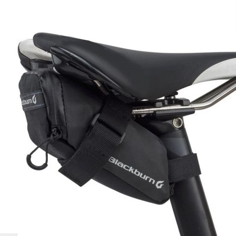 Torba pod siodło BLACKBURN GRID SMALL SEAT BAG black, wodoodporna, odblaskowa, 0,4L (NEW 2025)