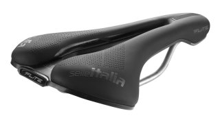 Siodło SELLE ITALIA FLITE BOOST GRAVEL TI316 SUPERFLOW L (id match L3), 232g, Czarne (NEW 2025)