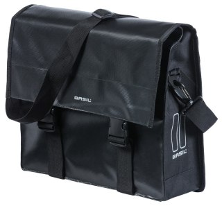 Sakwa Miejska Pojedyńcza BASIL URBAN LOAD MESSENGER BAG 15-17L, mocowanie na haki Hook-On System, wodoodporna plandeka i poliest