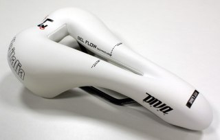 Siodło SELLE ITALIA DIVA GEL TM SUPERFLOW TEST L (id match L3), Manganese Rail, Fibra-Tek, Gel, Testowe (NEW)