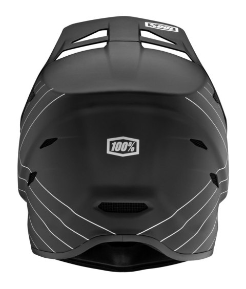 Kask full face 100% STATUS DH/BMX Helmet Essential Black roz. XXL (63-64 cm) (WYPRZEDAŻ -50%)