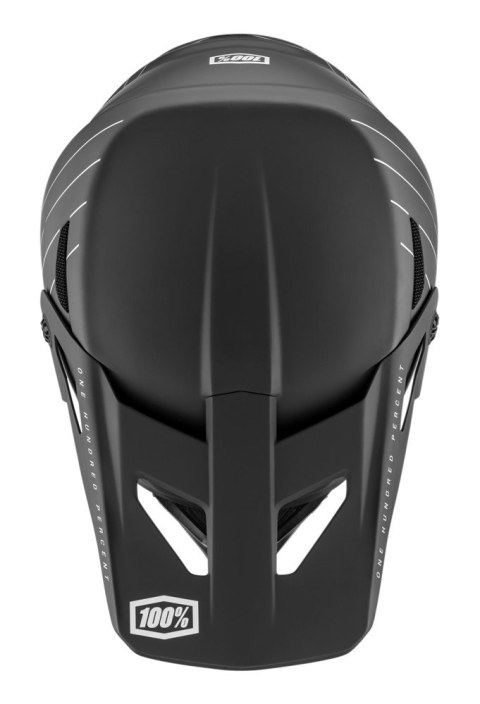 Kask full face 100% STATUS DH/BMX Helmet Essential Black roz. XXL (63-64 cm) (WYPRZEDAŻ -50%)