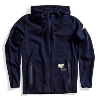 Bluza męska 100% VICEROY Hooded Zip Tech Fleece Navy roz. L (WYPRZEDAŻ -50%)