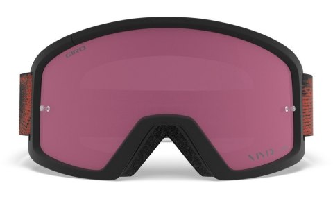 Gogle GIRO BLOK MTB black red hypnotic (Szyba Czerwona Lustrzana VIVID-Carl Zeiss TRAIL + Szyba Przeźroczysta 99% S0) (DWZ) (WYP