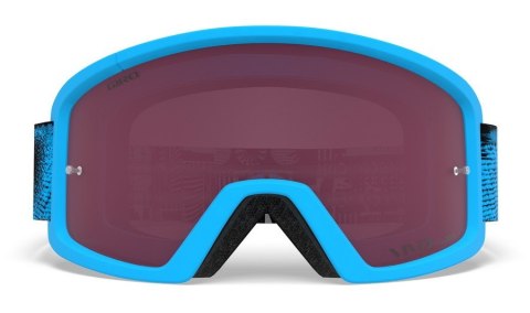 Gogle GIRO BLOK MTB blue hypnotic (Szyba Niebieka Lutrzana VIVID-Carl Zeiss TRAIL + Szyba Przeźroczysta 99% S0) (DWZ) (WYPRZEDAŻ