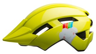 Kask dziecięcy BELL SIDETRACK II double rainbow gloss yellow roz. Uniwersalny (45-52 cm) (NEW).