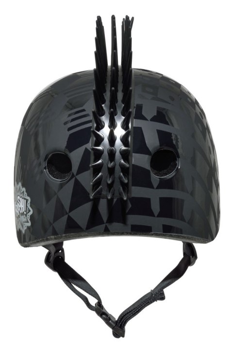 Kask dziecięcy juniorski RASKULLZ CUBE HEART BLACK HWK roz. M YOUTH 8+ (54-58 cm) (NEW)