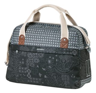 Sakwa miejska pojedyncza BASIL BOHEME CARRY ALL BAG 18L Hook On System, wodoodporna charcoal (NEW)